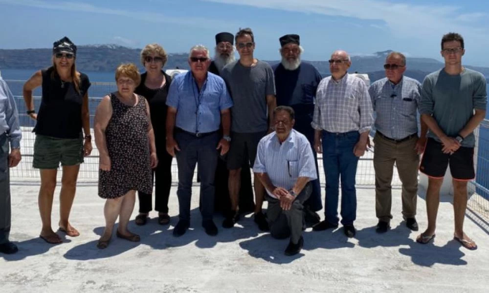 Το "ευχαριστώ" των κατοίκων της Θηρασιάς στον Μητσοτάκη για το απορριμματοφόρο